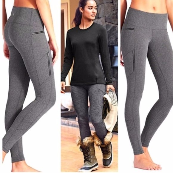 Athleta Pants - Athleta Herringbone Sly Drifter Tight SIZE SMALL